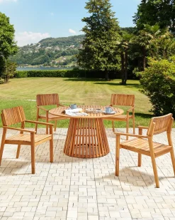 Hot Beliani AGELLO Legno d'acacia Marrone