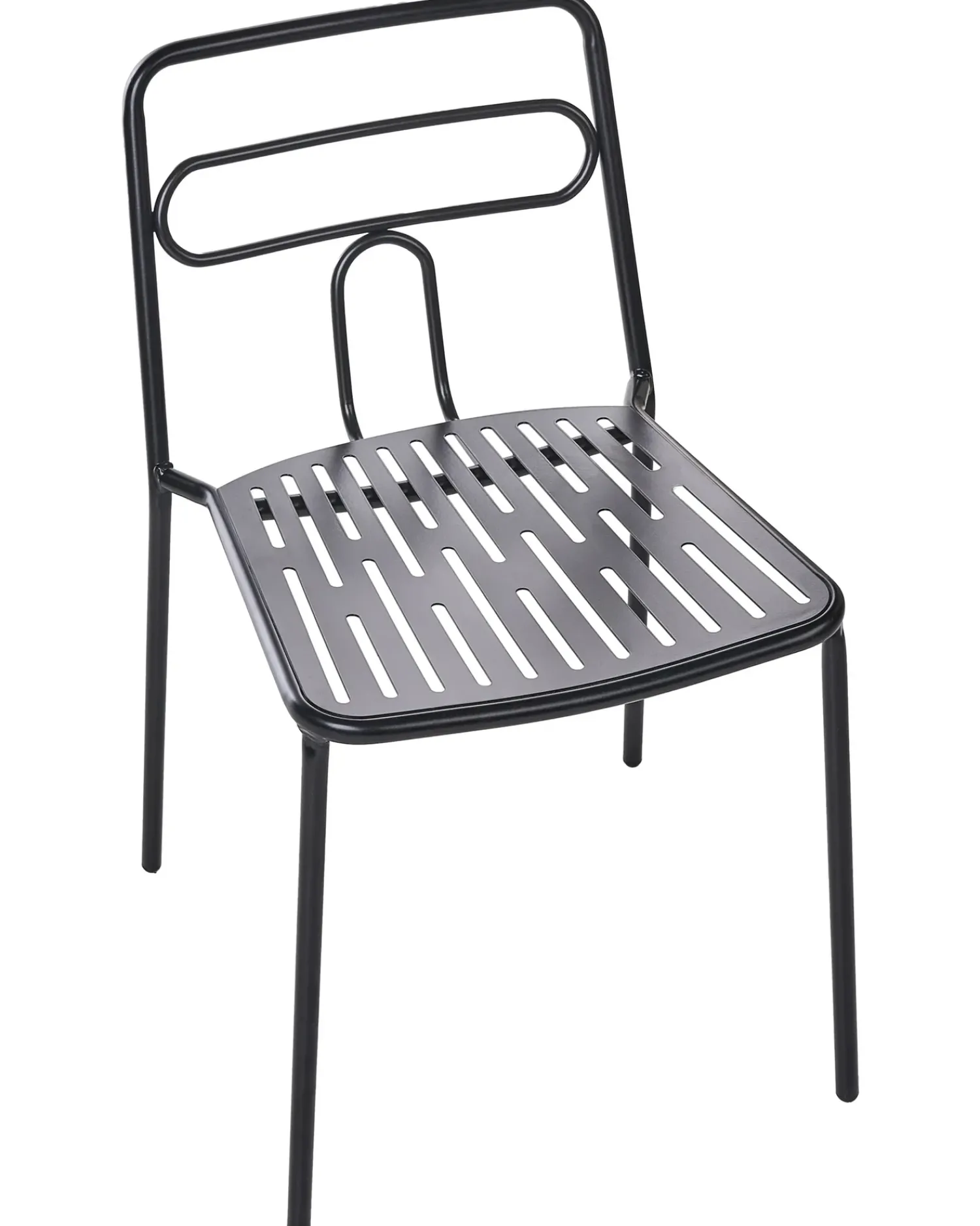 Hot Beliani Set di 2 sedie da giardino AGEROLA Metallo Nero