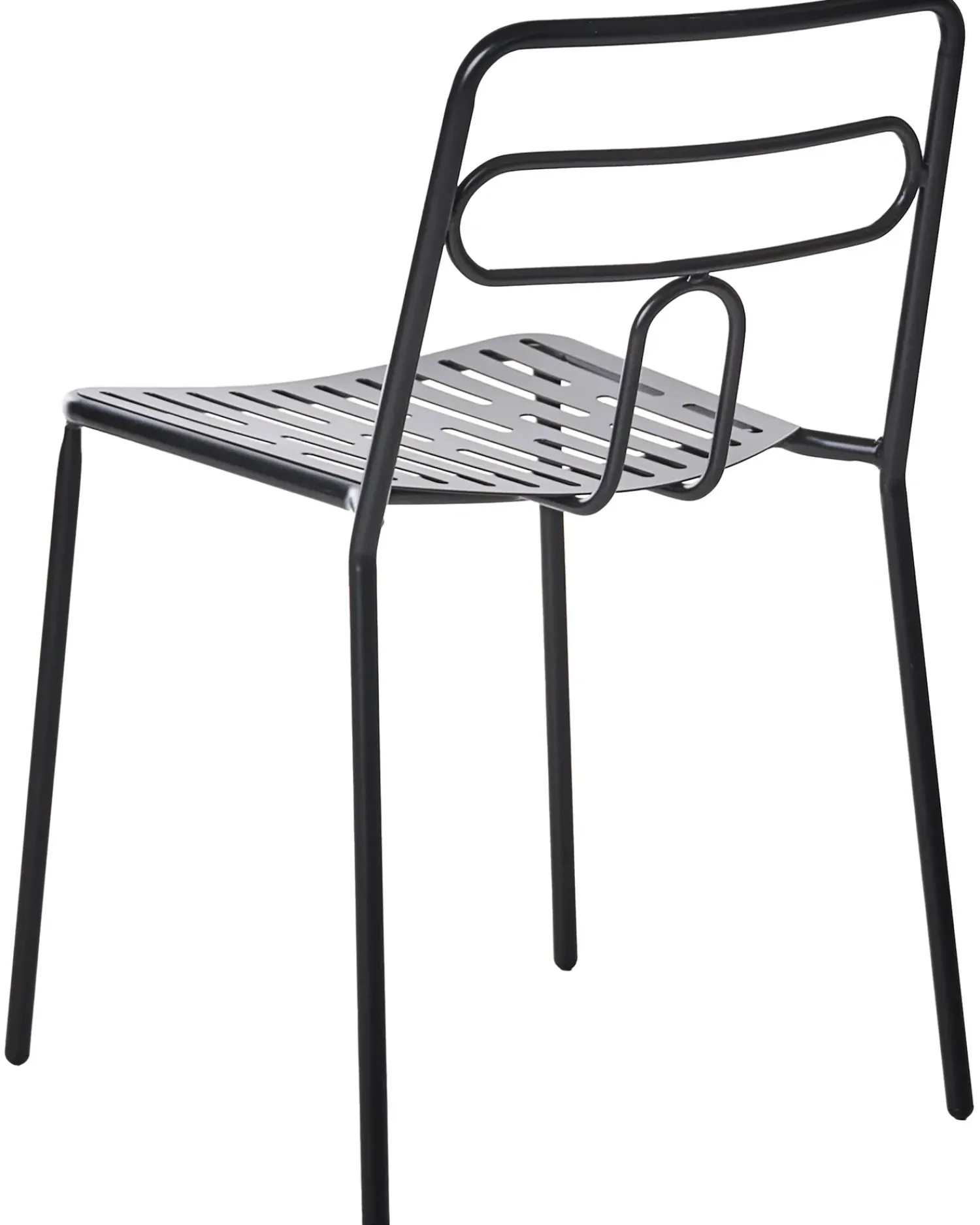 Hot Beliani Set di 2 sedie da giardino AGEROLA Metallo Nero