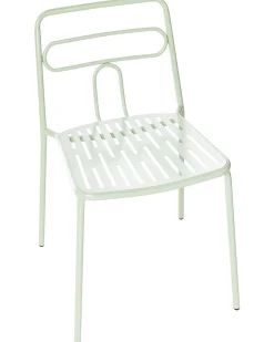 Online Beliani Set di 2 sedie da giardino AGEROLA Metallo chiaro Verde