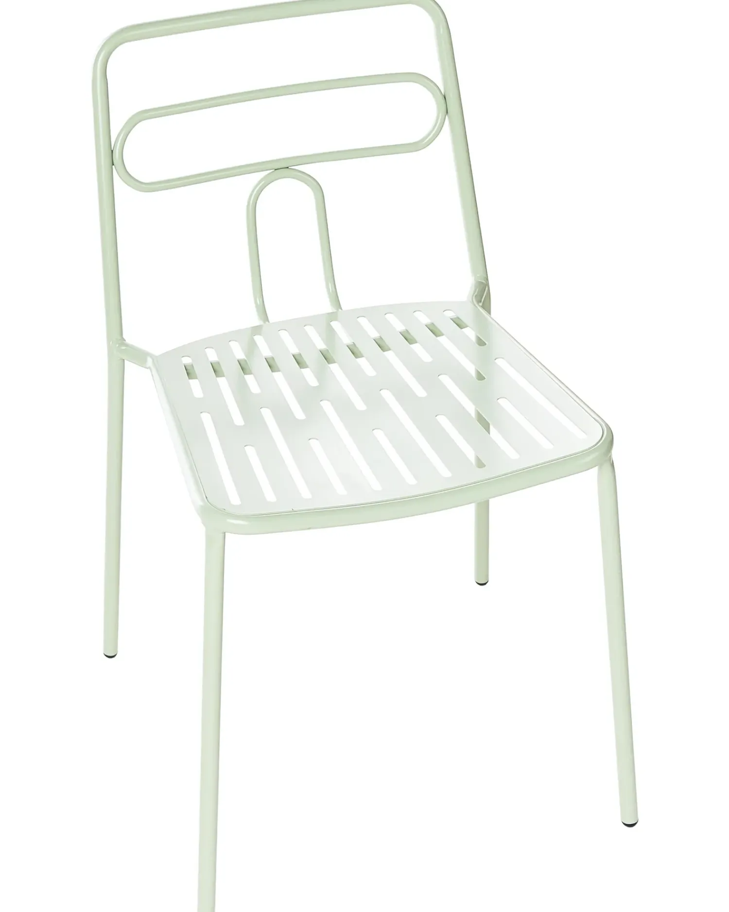 Online Beliani Set di 2 sedie da giardino AGEROLA Metallo chiaro Verde