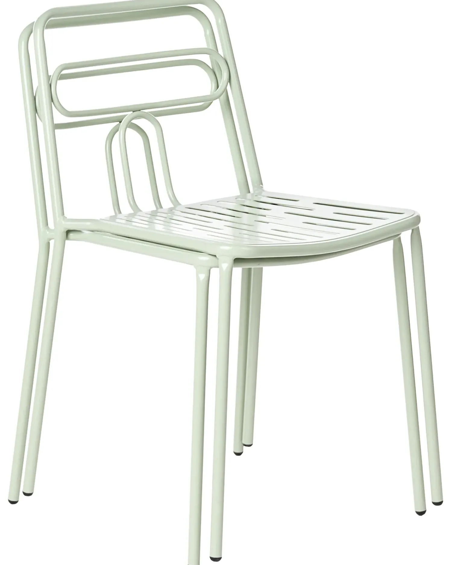 Online Beliani Set di 2 sedie da giardino AGEROLA Metallo chiaro Verde