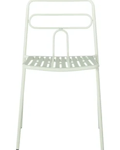 Online Beliani Set di 2 sedie da giardino AGEROLA Metallo chiaro Verde