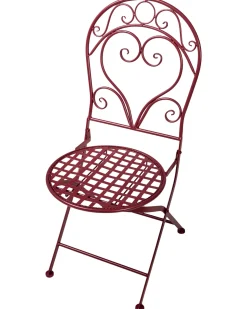 Online Beliani ALBINIA Metallo Bordeaux Rosso