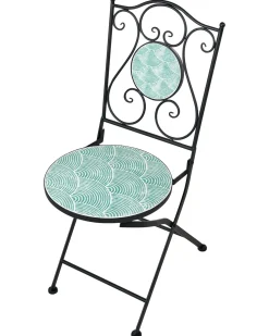 Discount Beliani ANAPO Pieghevole Metallo Nero Verde Nero