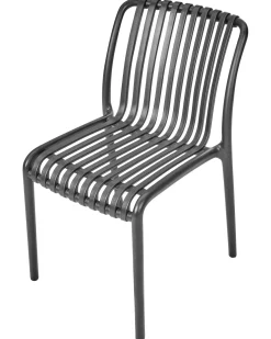 Clearance Beliani Set di 4 sedie da giardino ARICCIA Nero