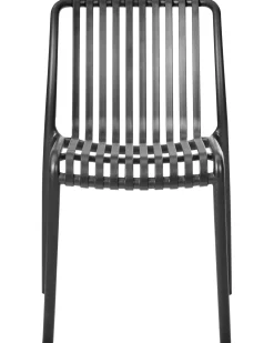Clearance Beliani Set di 4 sedie da giardino ARICCIA Nero