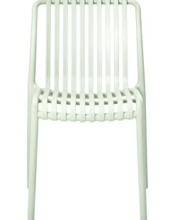 Outlet Beliani Set di 4 sedie da giardino ARICCIA chiaro Verde