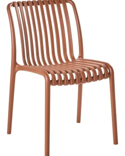 Sale Beliani Set di 4 sedie da giardino ARICCIA chiaro Rosso