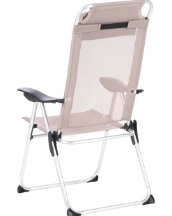 Sale Beliani Set di 2 sedie da giardino ASINE Pieghevole Metallo Beige Beige Nero