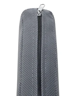 Discount Beliani BACOLI Tessuto Grigio scuro Bianco Grigio
