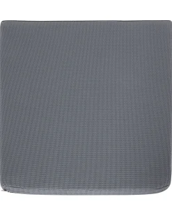 Discount Beliani BACOLI Tessuto Grigio scuro Bianco Grigio