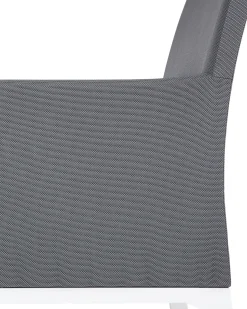New Beliani BACOLI Tessuto Grigio scuro Bianco Grigio
