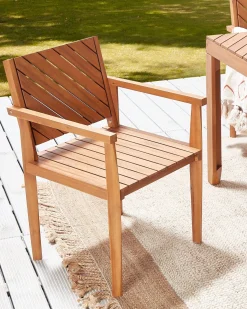 Online Beliani BARATTI Legno d'acacia Marrone