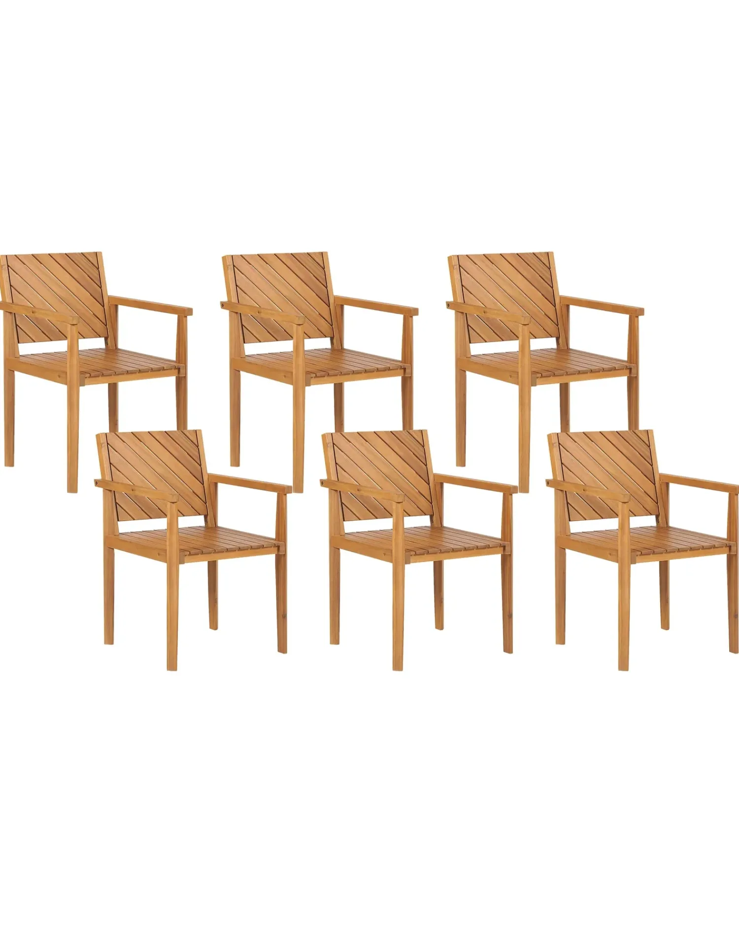 Online Beliani BARATTI Legno d'acacia Marrone