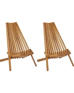 Outlet Beliani BELLANO Legno d'acacia Marrone