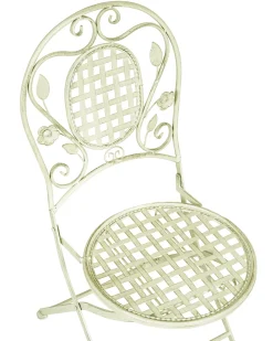 Outlet Beliani BIVIO Pieghevole Metallo chiaro Verde