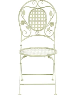 Outlet Beliani BIVIO Pieghevole Metallo chiaro Verde