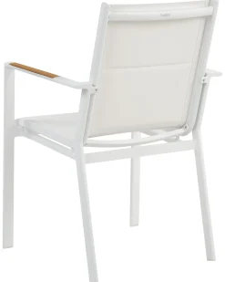 Hot Beliani BUSSETO Metallo Bianco Bianco Marrone