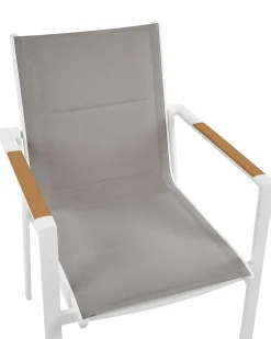 Sale Beliani BUSSETO Metallo Grigio Bianco Marrone Grigio