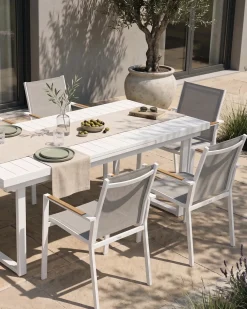 Clearance Beliani BUSSETO Metallo Grigio Bianco Marrone Grigio