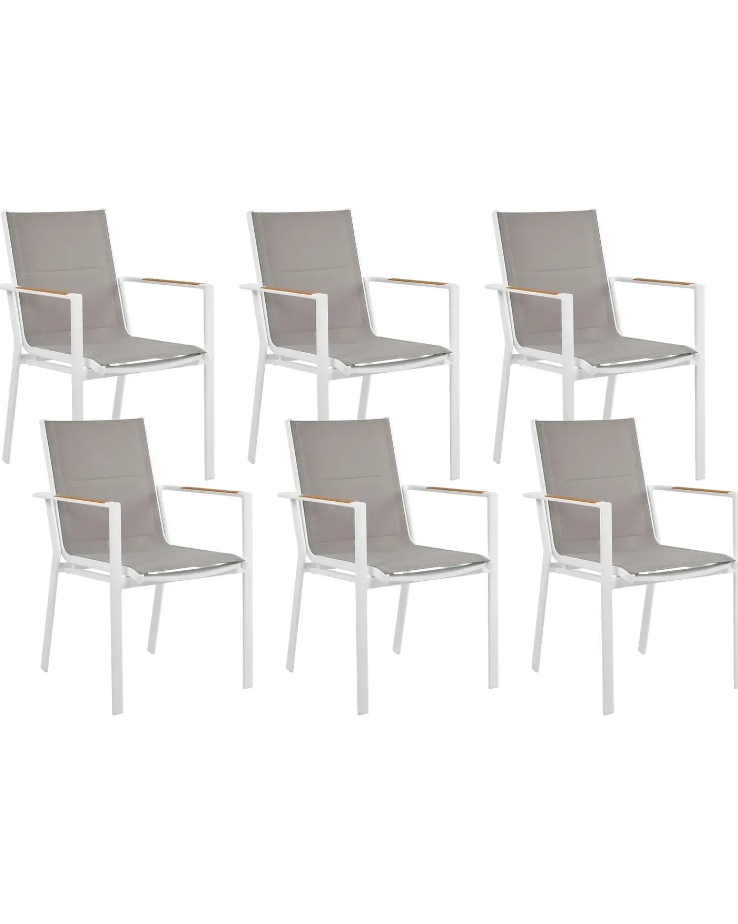 Clearance Beliani BUSSETO Metallo Grigio Bianco Marrone Grigio