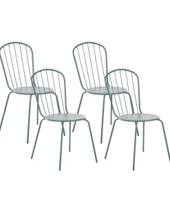 Sale Beliani CALVI Metallo Azzurro Blu
