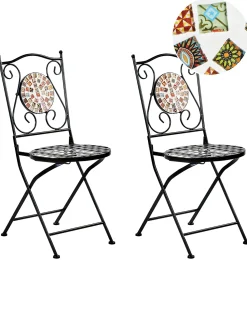 Sale Beliani CASARIO Metallo Nero Multicolore Nero