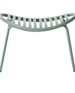 Clearance Beliani Set di 2 sedie da giardino CASPERIA con poggiapiedi Verde