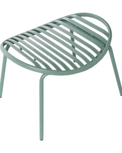 Clearance Beliani Set di 2 sedie da giardino CASPERIA con poggiapiedi Verde
