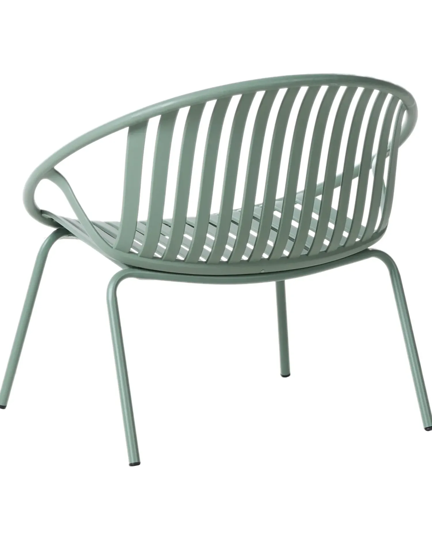 Clearance Beliani Set di 2 sedie da giardino CASPERIA con poggiapiedi Verde