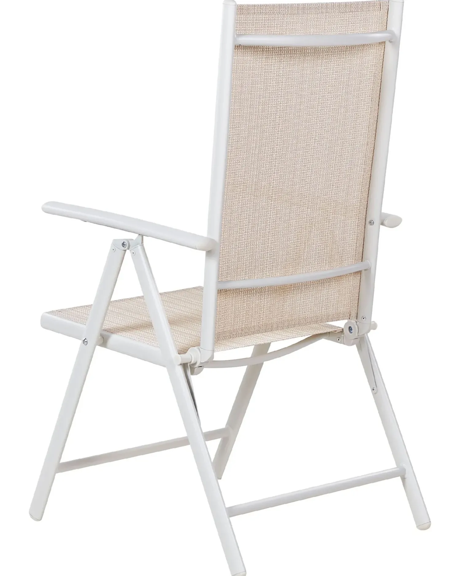 Clearance Beliani CATANIA Metallo Beige Bianco Beige