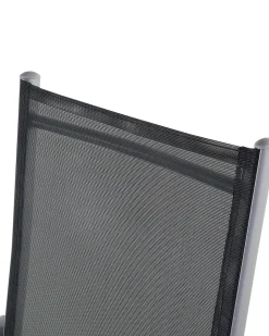 Online Beliani CATANIA Metallo Nero Argento Nero