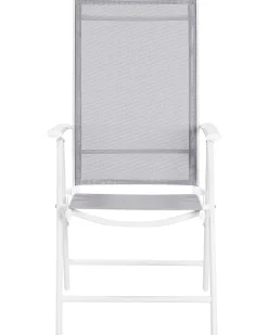 Best Beliani CATANIA Metallo Grigio Bianco Grigio