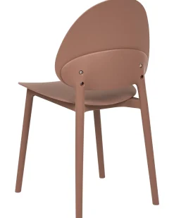 Hot Beliani Set di 4 sedie da giardino CEARA Marrone