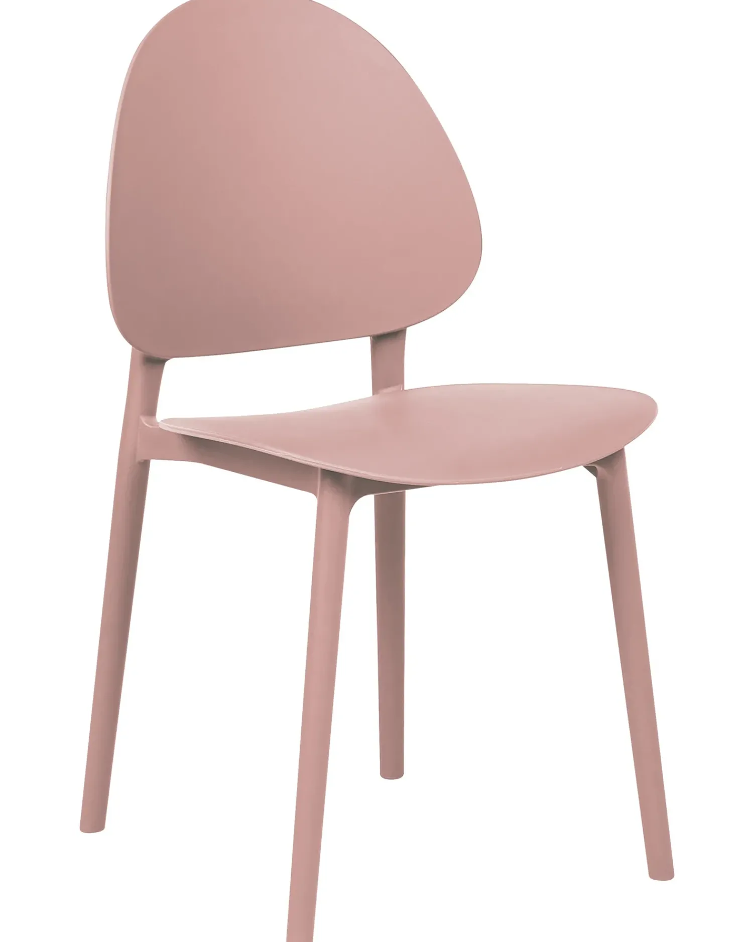 Best Beliani Set di 4 sedie da giardino CEARA Rosa