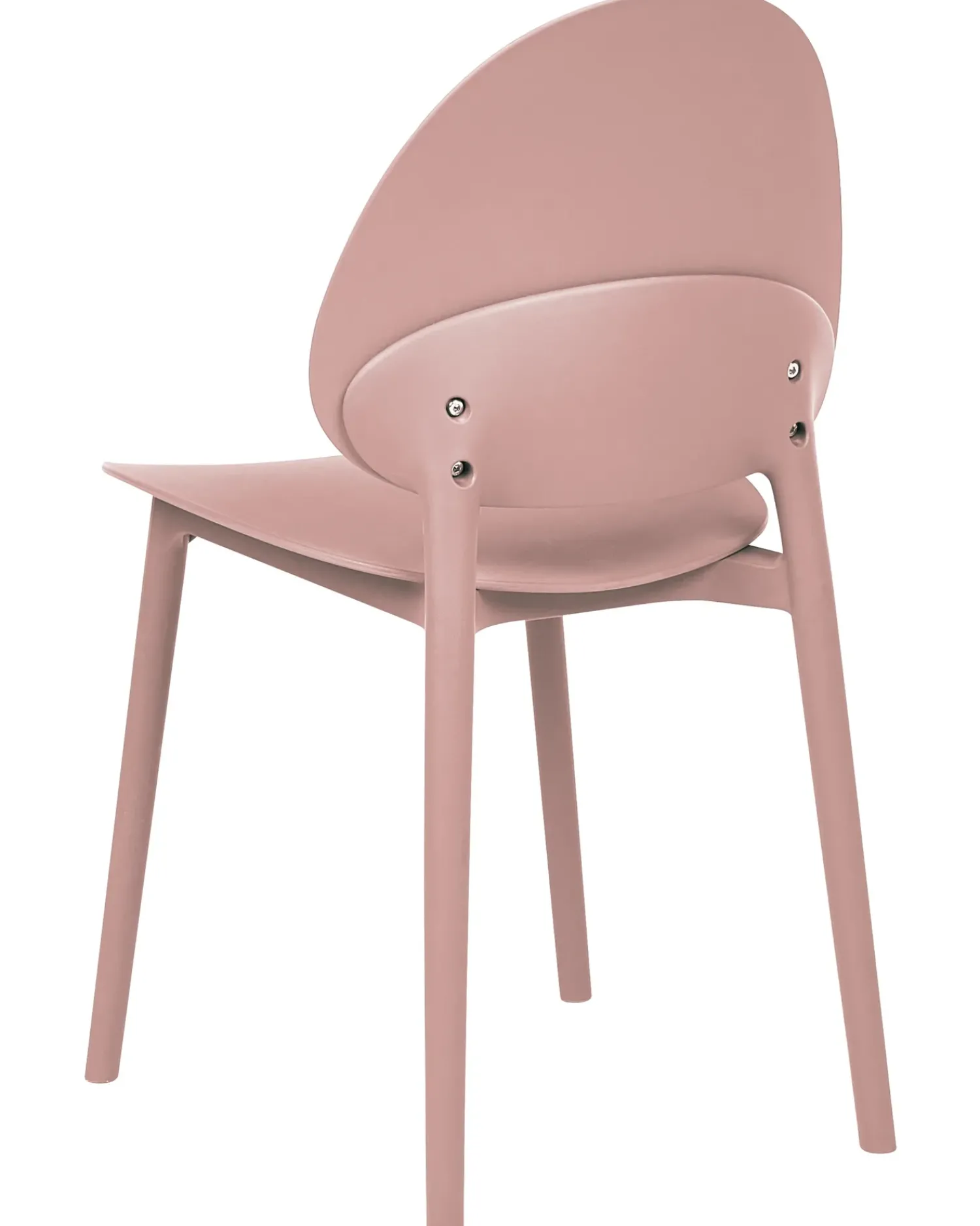 Best Beliani Set di 4 sedie da giardino CEARA Rosa