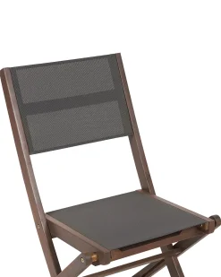 Discount Beliani CESANA Legno d'acacia Marrone scuro Marrone Grigio
