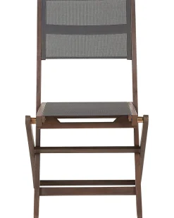 Discount Beliani CESANA Legno d'acacia Marrone scuro Marrone Grigio