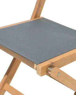 Best Beliani CESANA Legno d'acacia Marrone chiaro Marrone Grigio