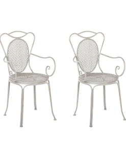 Discount Beliani CILENTO Metallo Grigio
