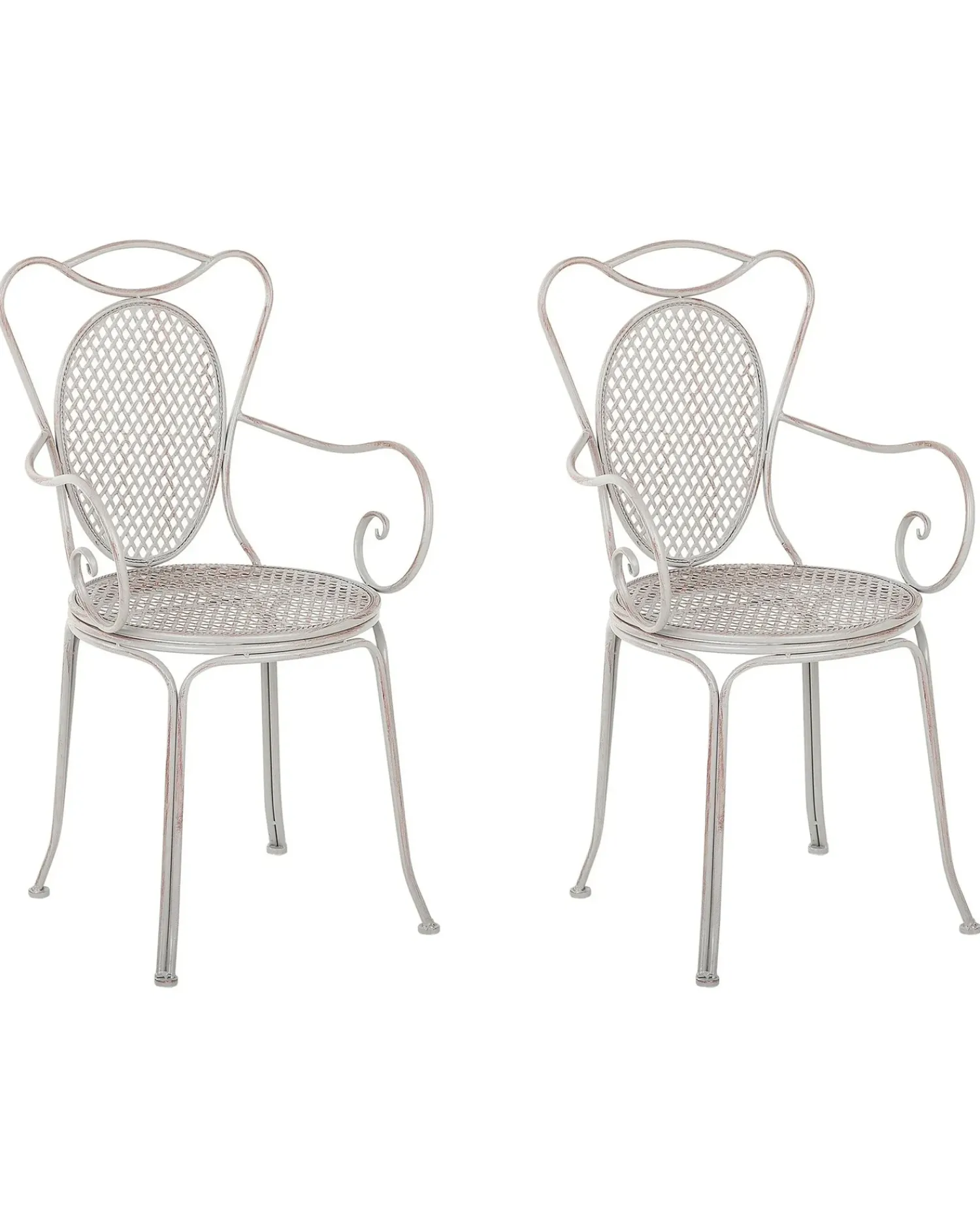 Discount Beliani CILENTO Metallo Grigio