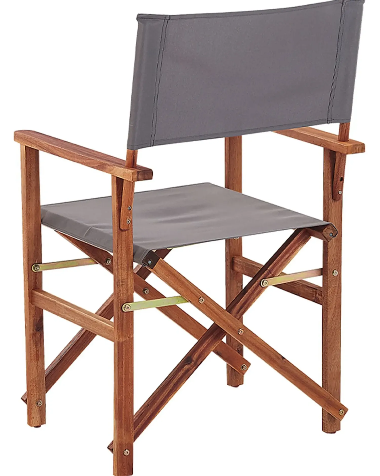 Sale Beliani Set di 2 sedie da giardino CINE Legno d'acacia Multicolore Arancione Verde Verde Multicolore