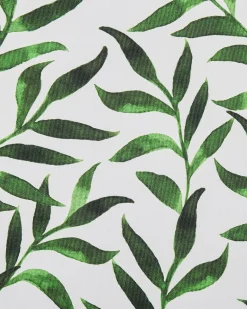 Best Beliani Set di 2 sedie da giardino CINE Legno d'acacia Bianco Bianco Marrone Verde