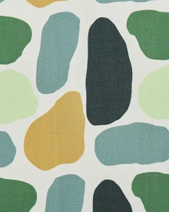 Online Beliani Set di 2 sedie da giardino CINE Legno d'acacia Multicolore Arancione Bianco Verde Verde Multicolore