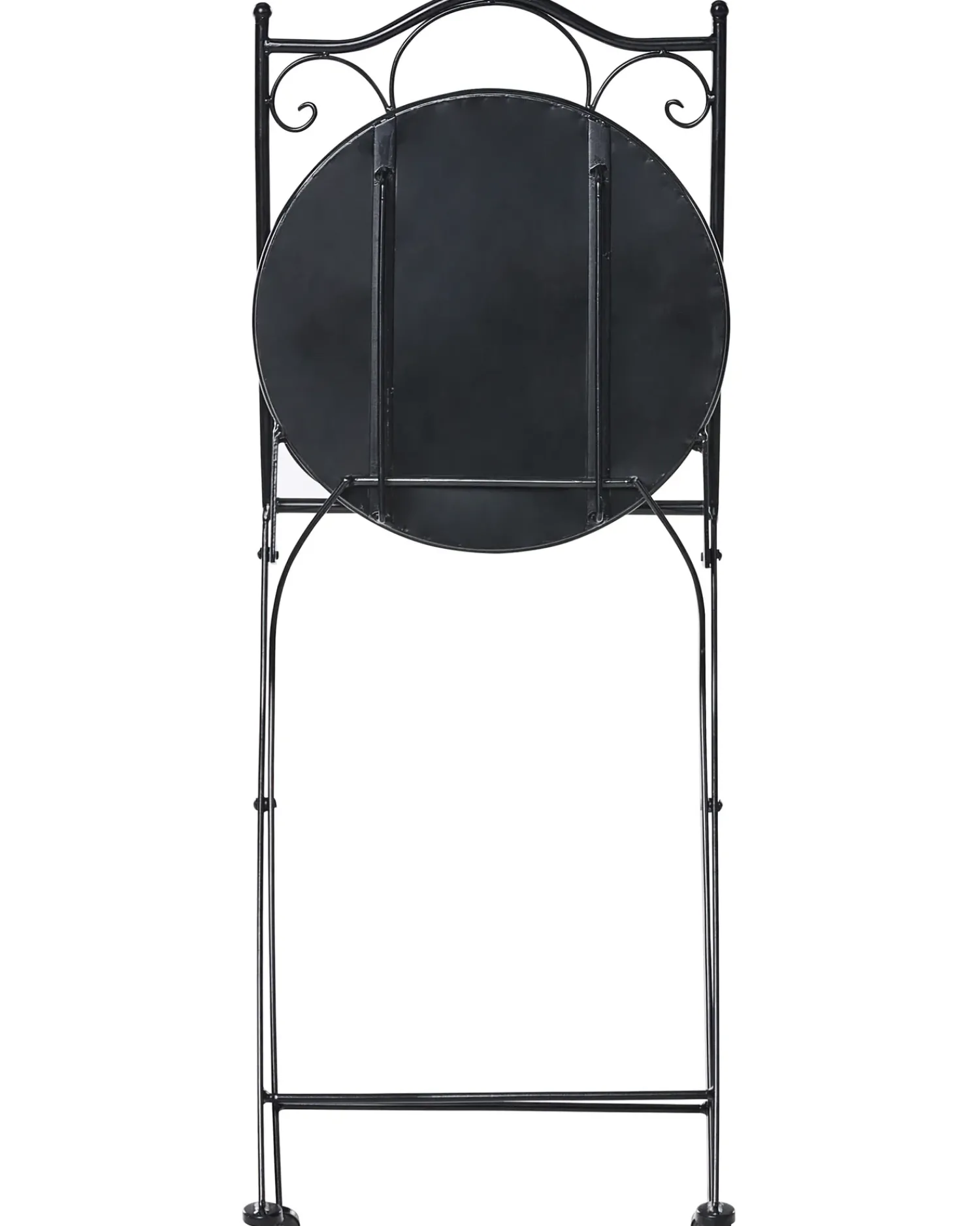 Beliani CIVATE Metallo Nero Verde Nero