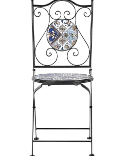 Best Beliani CIVITA Metallo Nero Blu Marrone Nero