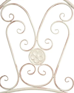 Outlet Beliani COGGIA Pieghevole Metallo chiaro Beige