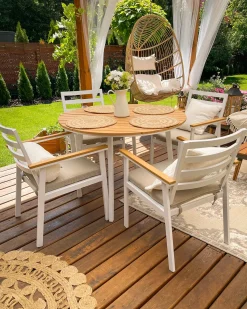 Best Beliani CAVOLI Metallo Beige Bianco Beige Marrone