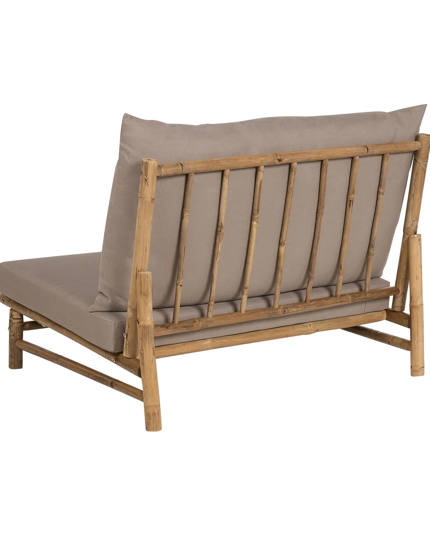 New Beliani TODI Bambù Tortora Beige Marrone